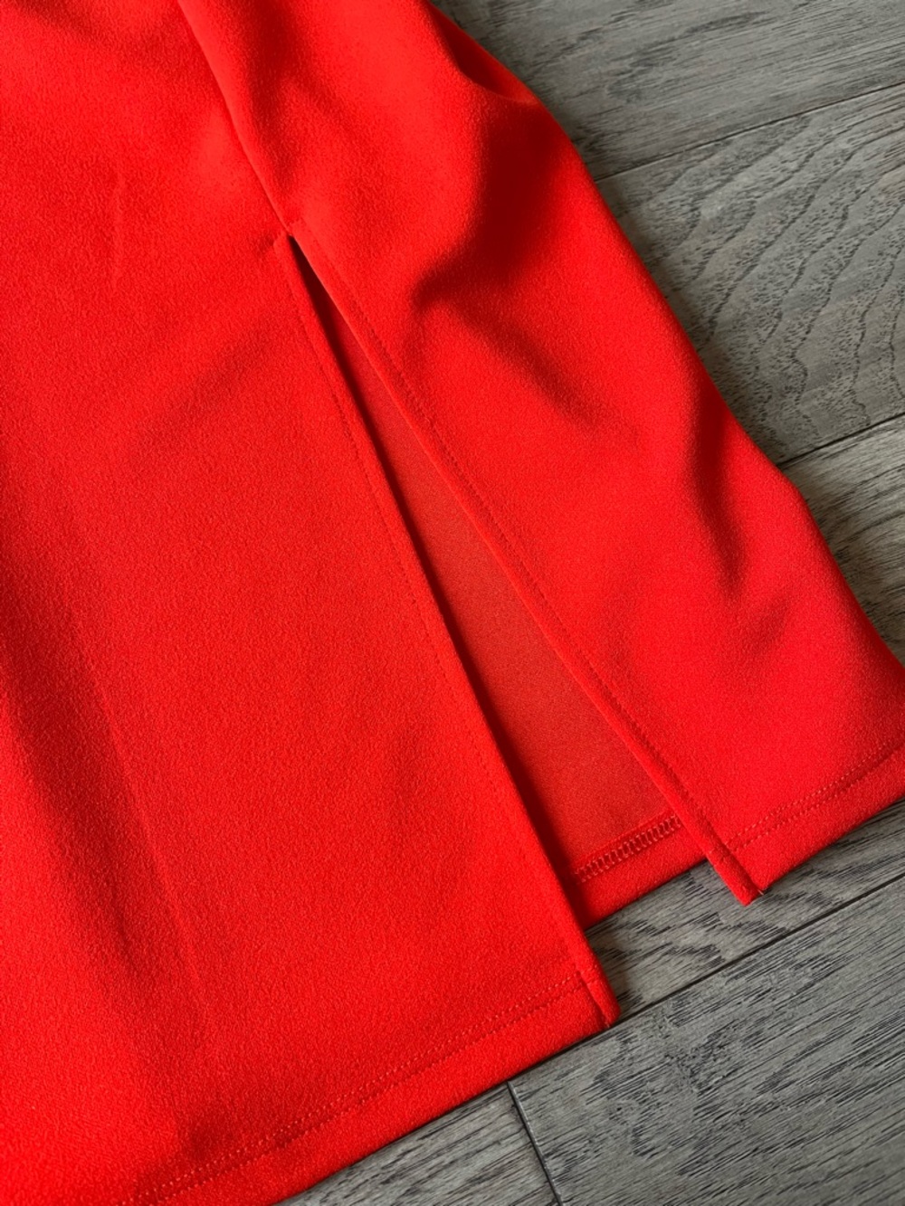 Sleeveless Belted Midi Dress in Orange Size Medium - Picture 5 of 8